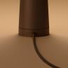 AFRICA GRANDE Marron Lampe à poser LED sans fil dimmable H45cm