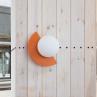 CANDY BIG CIRCLE S Zesty orange Applique murale LED 180° L37cm avec câble