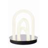 OORT Blanc miroir Lampe à poser LED avec dimmer H38cm