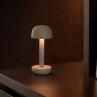 TWO beige Lampe à poser LED d'extérieur sans fil & rechargeable H21.2cm