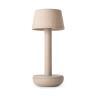 TWO Beige lin beige Lampe à poser LED d'extérieur sans fil & rechargeable H21.2cm