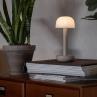 TWO Beige verre translucide Lampe à poser LED d'extérieur sans fil & rechargeable H21.2cm