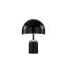 BELL PORTABLE Noir Lampe à poser LED rechargeable avec dimmer H28cm