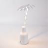 LEAVES LAMP Blanc Lampe à poser LED Résine feuille épaisse sans fil H33cm