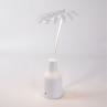 LEAVES LAMP Blanc Lampe à poser LED Résine feuille épaisse sans fil H33cm