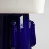 TOSHIRO Bleu profond Lampe à poser Céramique H85cm