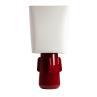 TOSHIRO Rouge Foncé Lampe à poser Céramique H85cm