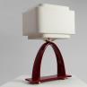 YOSHIKO Rouge Foncé Lampe à poser Céramique H60cm