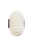 KNIT WIT OVAL blanc perle Applique murale ovale polyester tricoté Ø57cm