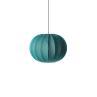 KNIT WIT ROUND Herbe Suspension ronde polyester tricoté Ø45cm