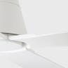 TYPHOON Blanc Ventilateur de plafond 4 pâles Acier/ABS Ø130cm