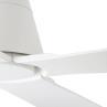 TYPHOON Blanc Ventilateur de plafond 4 pâles Acier/ABS Ø130cm