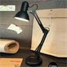 FLEX Noir Lampe de Bureau orientable H60cm