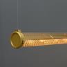 VENDOME Brass Suspension LED dimmable Métal L130cm