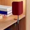 APEX CLIP marron rouge Lampe à pincer avec câble H27cm