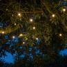 LA LUCIOLE Transparent Guirlande lumineuse d'extérieur lumineuse d'extérieur 15 LED 15m