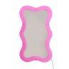SUPERCURVE TINY TALL Rose Miroir lumineux LED H102cm