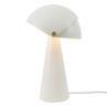 ALIGN Blanc Lampe à poser abat-jour amovible H33.5cm