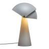 ALIGN gris Lampe à poser abat-jour amovible H33.5cm