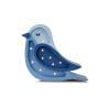 BIRD MINI bleu denim Lampe à poser LED Oiseau H20cm