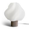 SOFT SERVE GRANDE Moka Lampe à poser plastique recyclé H34cm