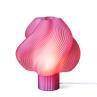 SOFT SERVE GRANDE Sorbet Rose Lampe à poser plastique recyclé H34cm
