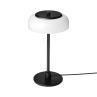 BLOSSI SMALL Noir/Opale Lampe à poser LED Métal/Verre avec variateur H31cm