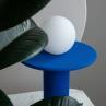 HALO Marbre bleu Lampe à poser Jesmonite H35cm