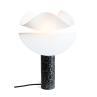 SWAP-IT Drèche noire Lampe à poser Jesmonite/Plexiglas H45cm