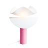 SWAP-IT Marbre rose Lampe à poser Jesmonite/Plexiglas H45cm