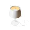 CHAPEAUX V Blanc chaud Lampe à poser LED Verre Ø29cm