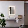 ASCOT 800 Miroir Miroir LED Salle de bain tactile H80cm