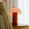 PICCOLO terracotta Lampe à poser LED Connectée Métal H30cm