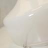 REYKJAVIK S Blanc Lampe à poser Fer/Textile H46cm