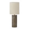 ELLA Toffee / Abat-jour Chambray Lampe à poser Marbre H68.5cm