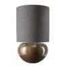 ENA taupe Lampe à poser Email H68cm