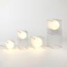 LOP BIG RECTANGLE Transparent Lampe à poser LED Acrylique H60cm