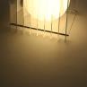 LOP BIG SQUARE Transparent Lampe à poser LED Acrylique H24cm