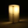 LOP SMALL RECTANGLE Milky Lampe à poser LED Acrylique H38cm