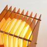 LOP SMALL RECTANGLE Orange Lampe à poser LED Acrylique H38cm