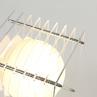 LOP SMALL RECTANGLE Transparent Lampe à poser LED Acrylique H38cm