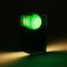 LOP SMALL RECTANGLE Vert Lampe à poser LED Acrylique H38cm