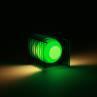 LOP SMALL SQUARE Vert Lampe à poser LED Acrylique H18cm