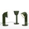CERAMIQUE UP vert mousse Lampe à poser Céramique Edition Limitée variateur intégré H50cm