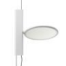 OK Blanc Lampe à suspension LED Aluminium/PMMA H400cm