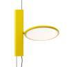 OK Jaune Lampe à suspension LED Aluminium/PMMA H400cm