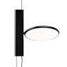 OK Noir Lampe à suspension LED Aluminium/PMMA H400cm