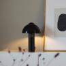 BUDDY PORTABLE Noir Lampe à poser LED Polycarbonate H25cm
