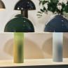 BUDDY PORTABLE Vert Lampe à poser LED Polycarbonate H25cm