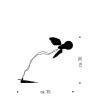 LUCELLINO Blanc Lampe à poser Plume d'oies/Laiton variateur intégré H35cm